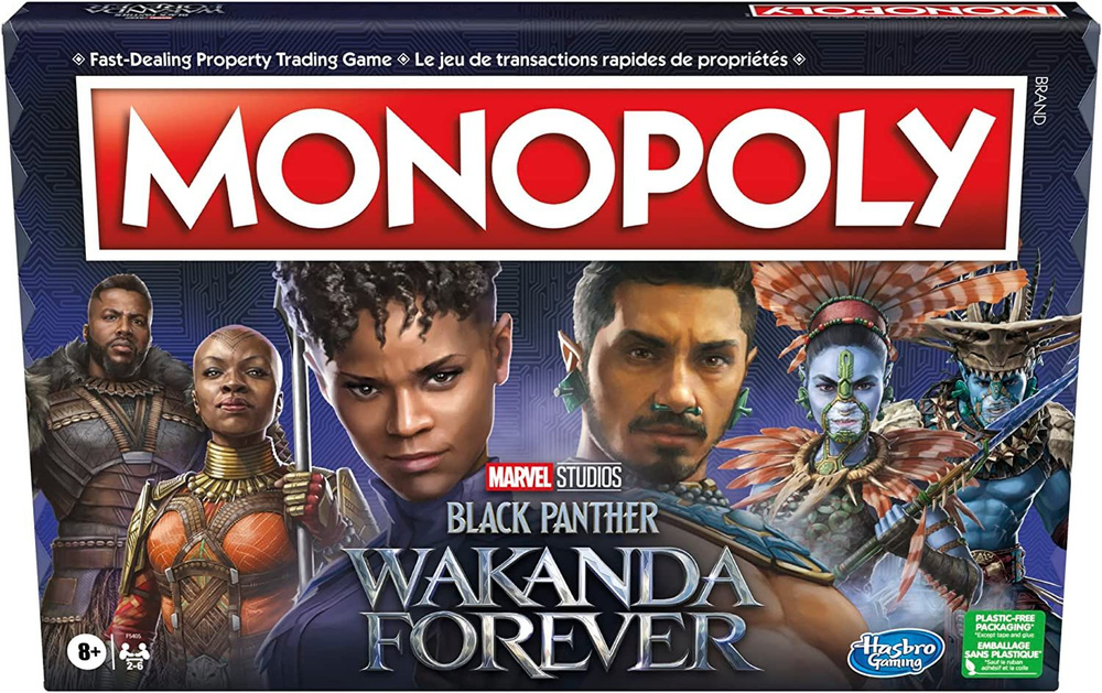 Настольная игра Monopoly Marvel Studios' Black Panther Монополия Марвел Студиос Черная Пантера  #1