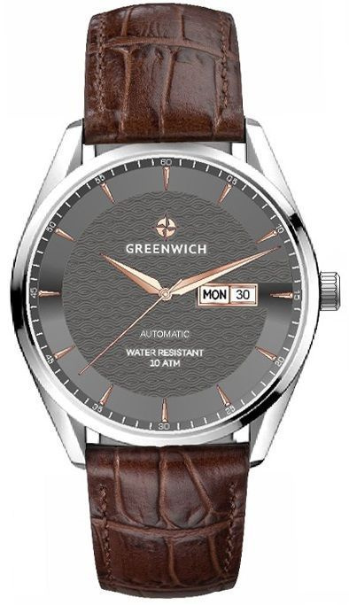 Мужские наручные механические часы Greenwich Good Luck Classic GW 074.12.34 с гарантией  #1