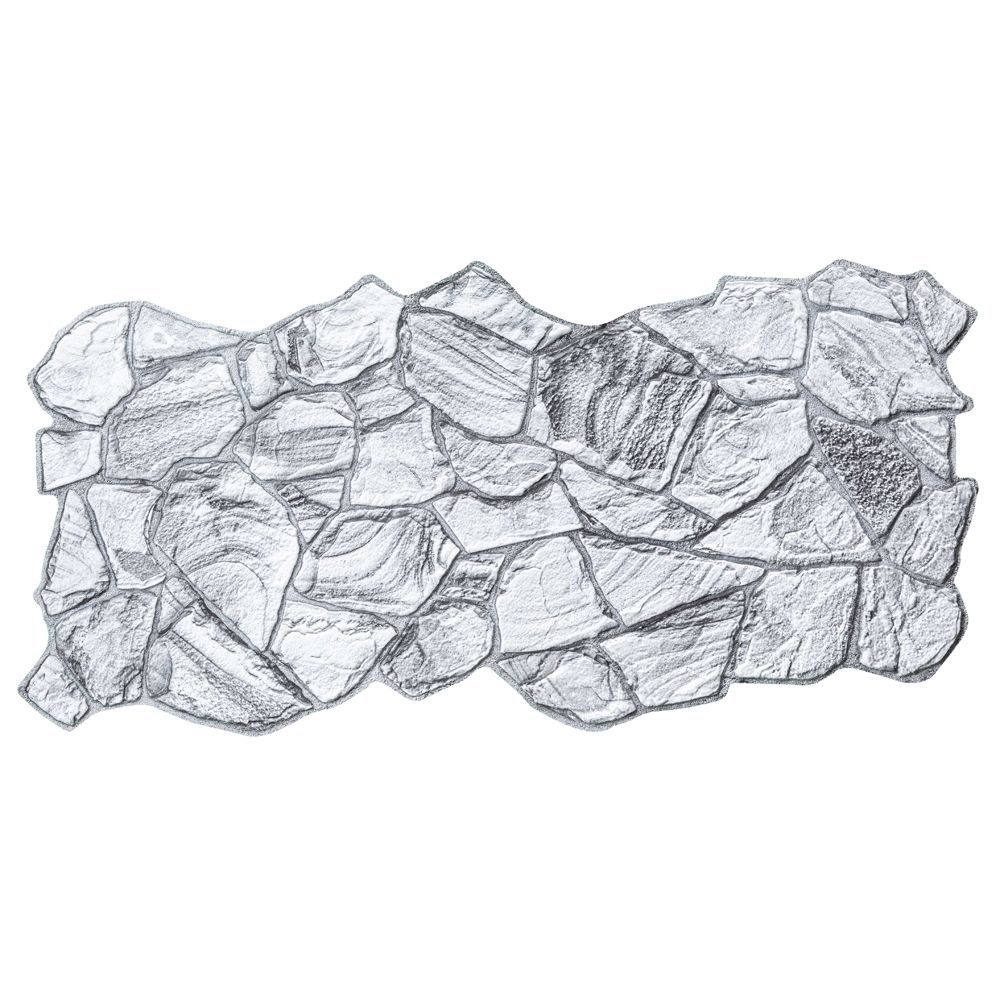 Панель ПВХ Камни Песчаник графитовый 980х480 мм, 1 шт. в заказе  #1