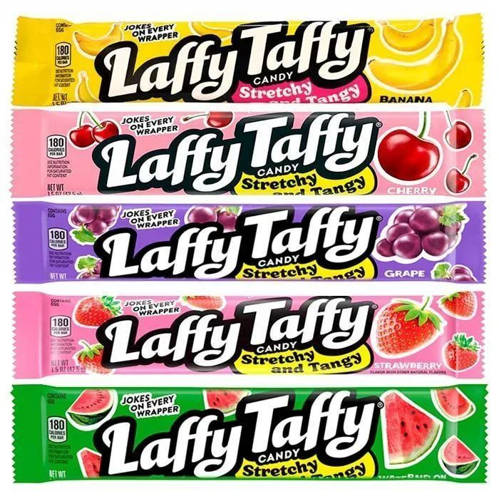 Жевательные Laffy Taffy - микс 5 вкусов (США), 5шт по 42,5 г #1