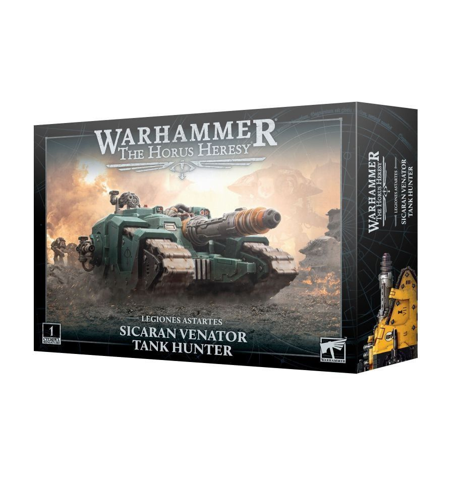 Сборная модель Warhammer Horus Heresy Legiones Astartes Sicaran Venator Tank Hunter #1