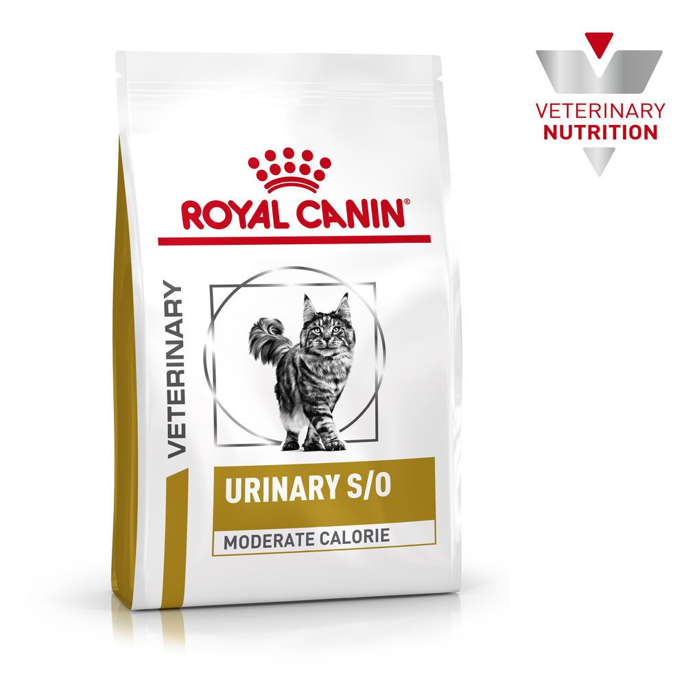 ROYAL CANIN VD для кошек сухой 1,5кг Urinary S/O Moderate Calorie предрасположенных к набору лишнего #1