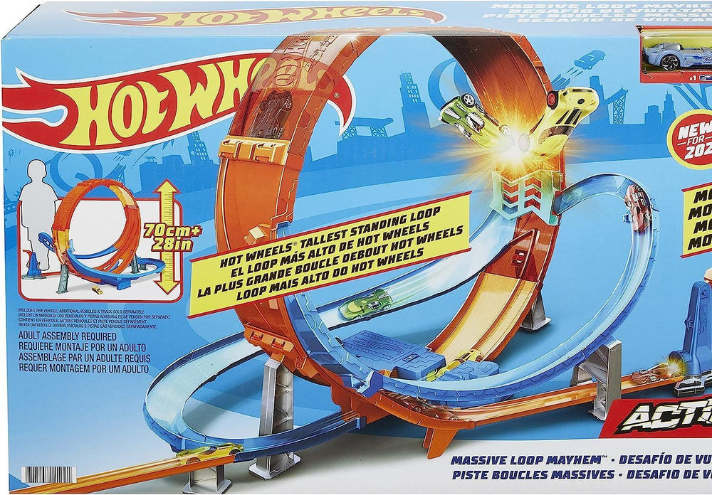 Mattel Hot Wheels Экшн Гигантская петля GTV14 #1