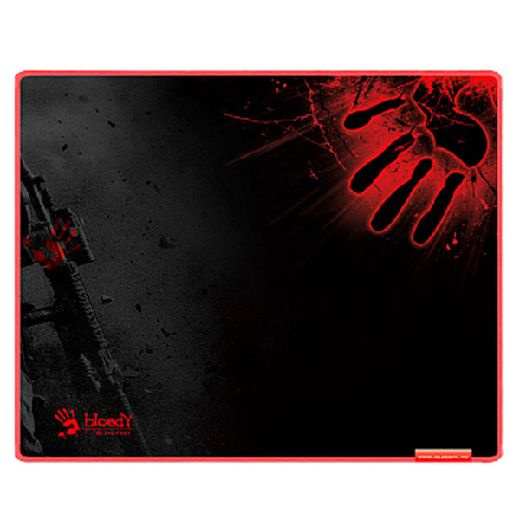 Bloody Коврик для мыши Коврик игровой Bloody B-081 (BLACK-RED) 380x280x4mm, черный  #1