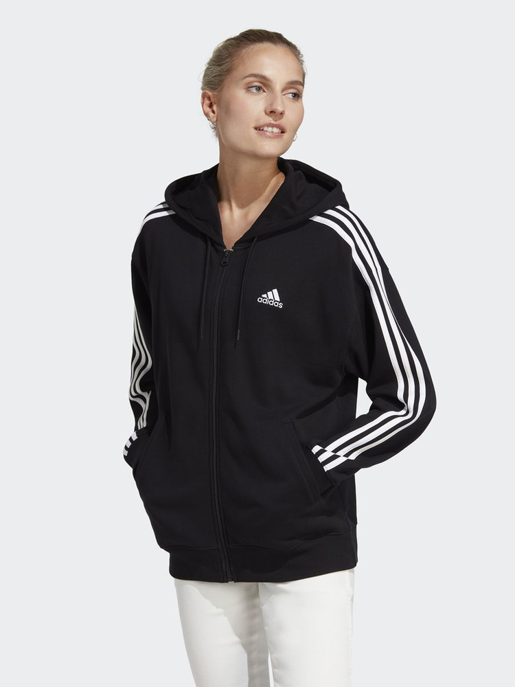 Худи adidas Sportswear W 3S Ft Fz Oversized Hd #1