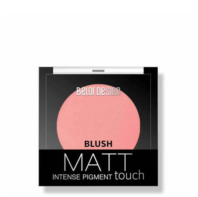 Belor design Румяна для лица Matt Touch тон 201 #1
