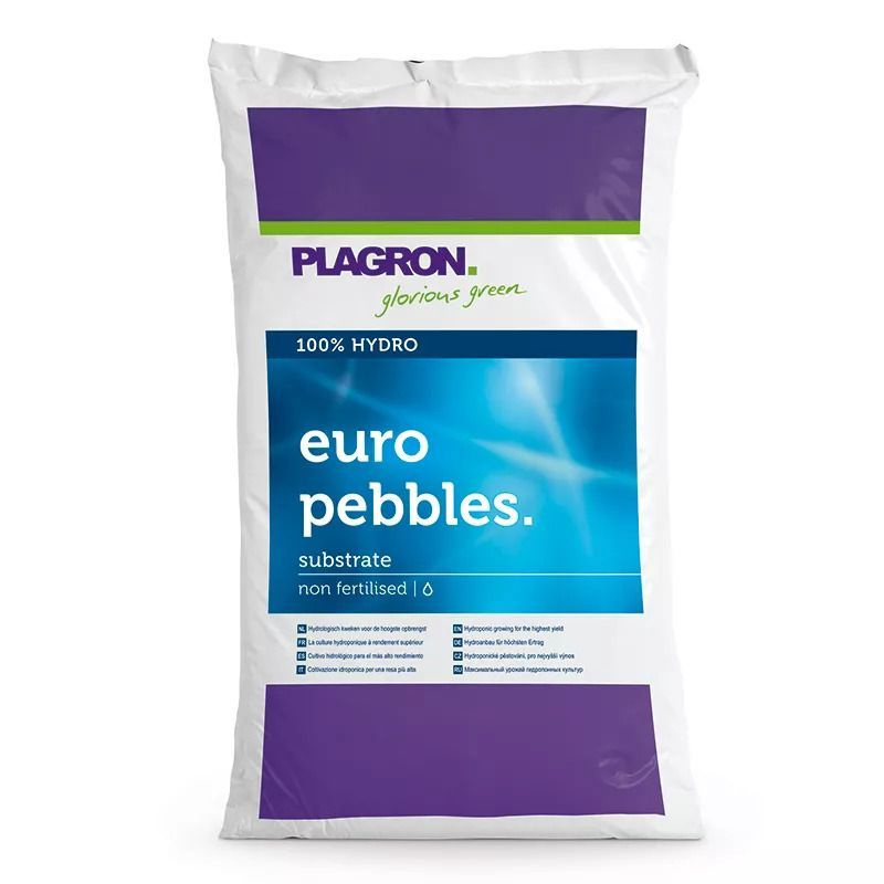 Субстрат, Plagron Euro Pebbles, керамзит, подготовленный, стабилизированный pH, для гидропоники, 10л #1