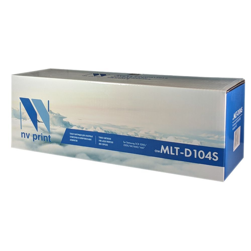 Картридж Samsung MLT-D104S для ML-1660/1665/SCX-3200/3205 (1500 стр) (NV-Print) #1