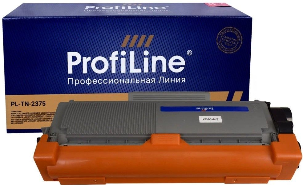 Картридж ProfiLine PL_TN-2375 тонер картридж (Brother TN-2375) 2600 стр, черный  #1