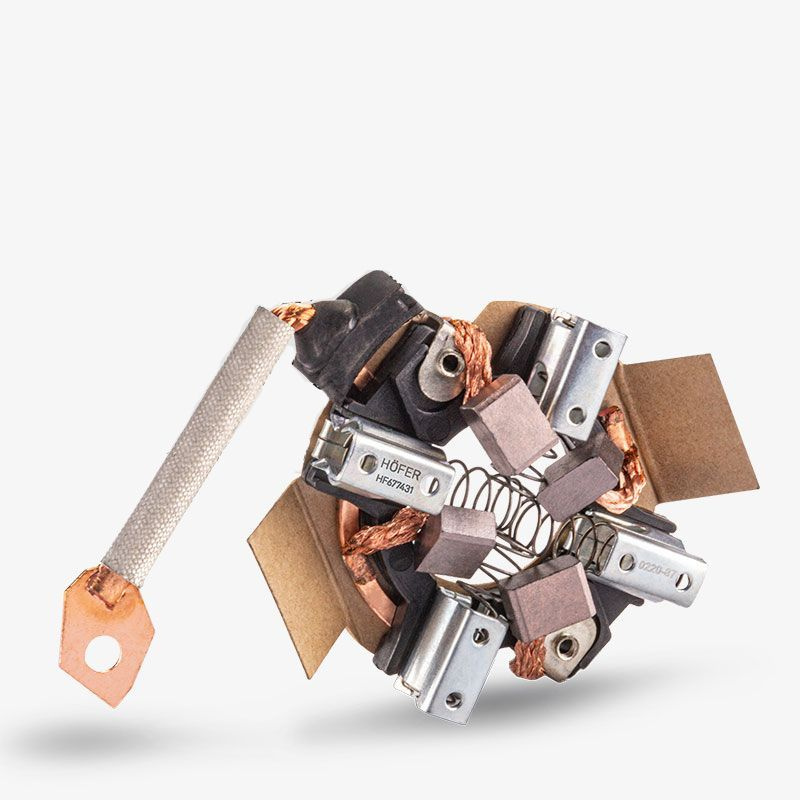 Щетки стартера в сборе ВАЗ 2110 н/образца металлический корпус Hofer ...