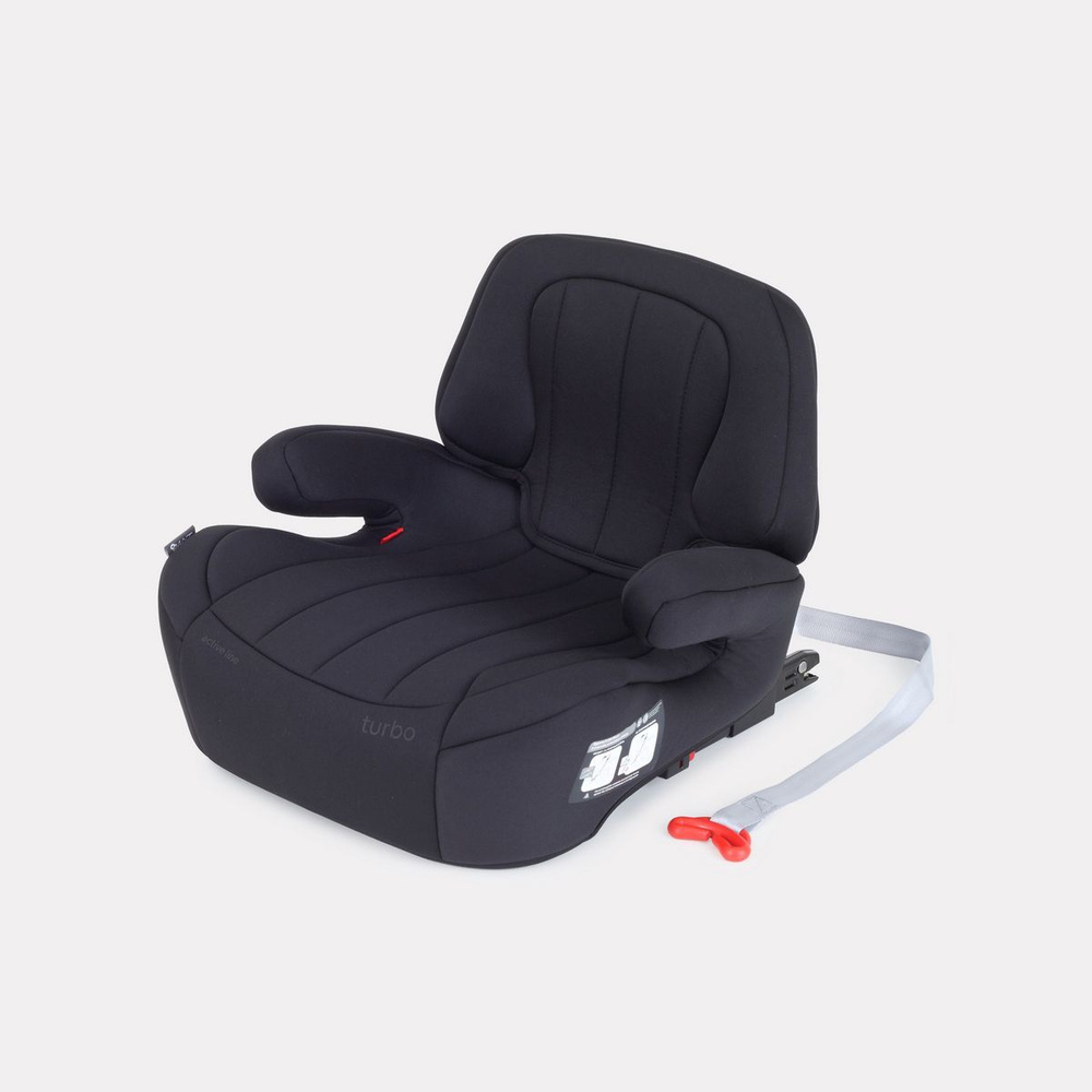 Автокресло-бустер Rant Turbo Isofix Active Line группа 3 вес 22-36 кг AY313, Black  #1