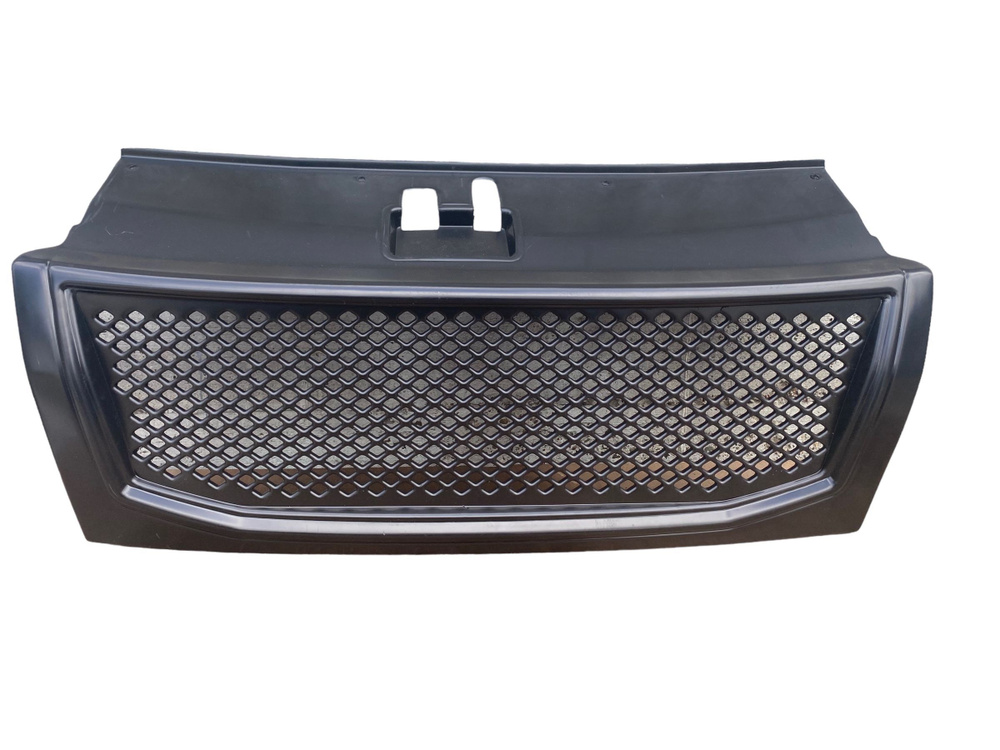 Решетка радиатора УАЗ Патриот (с пластиковой сеткой) до 2014 г./ накладка на кузов для тюнинга автомобиля #1