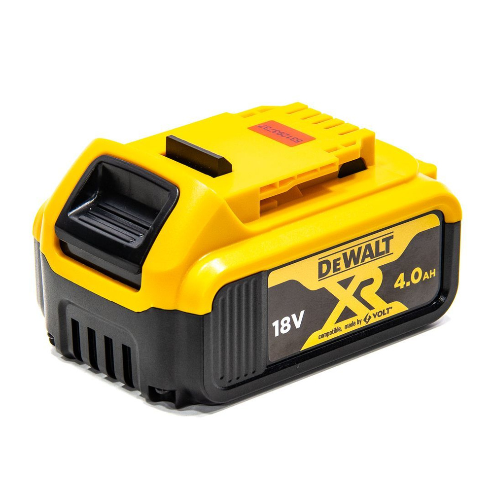 Аккумулятор для DeWalt 18V Li-Ion 4.0 Ah DCB184 c индикацией АКБ ...