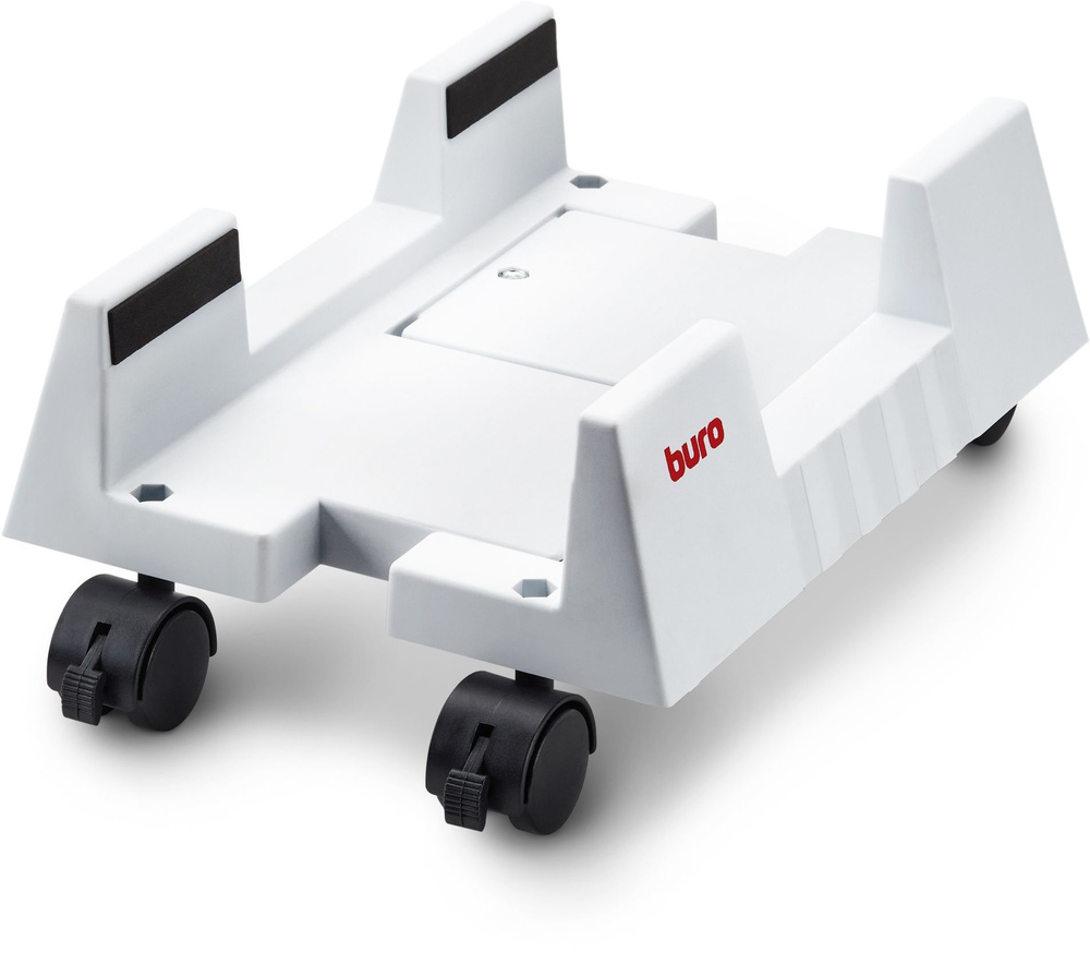 Подставка под системник Buro расширяемое основание, для блока 16.5 -26.5см, до 20 кг, пластик, светло-серый #1