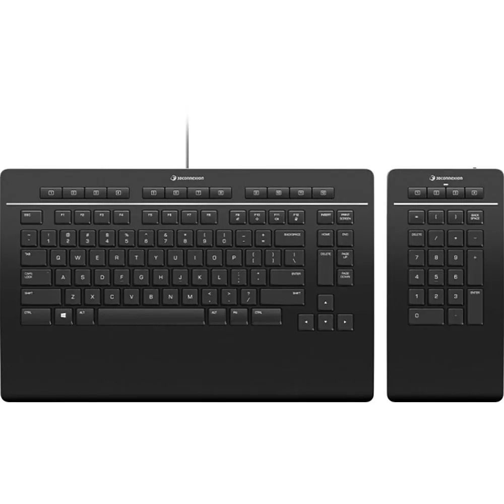 Клавиатура 3DX-700092 3Dconnexion Keyboard Pro with Numpad, US-International #1