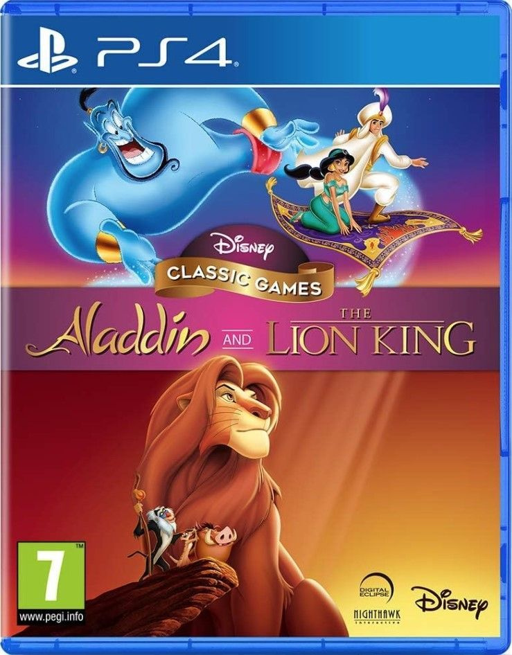 Игра Disney Classic Games: Aladdin and The Lion King (PlayStation 4, Английская версия)  #1