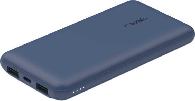 Belkin Внешний аккумулятор Внешний аккумулятор + кабель USB-A - USB-C, 10000mAh, синий BPB011btBL, 10000 #1