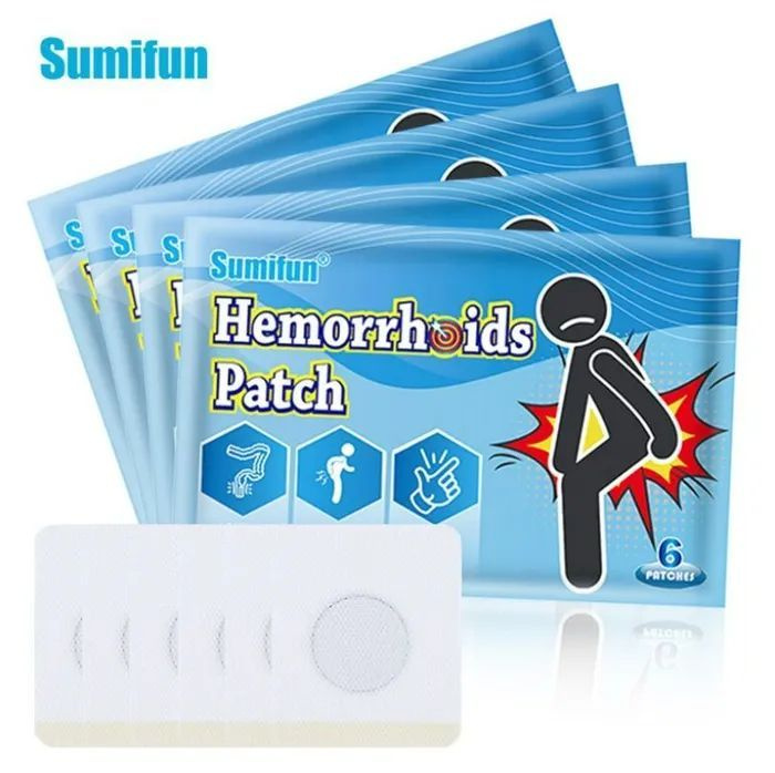 Sumifun Пластырь от геммороя Hemorrhoids Patch, 6 пластырей #1