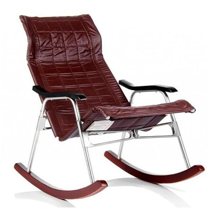 Кресло-качалка складное Белтех (коричневый) #1