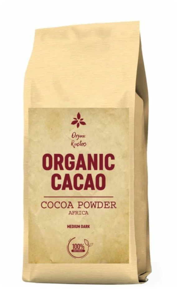 Какао порошок натуральный без сахара Organic Cacao Africa, 500 гр #1