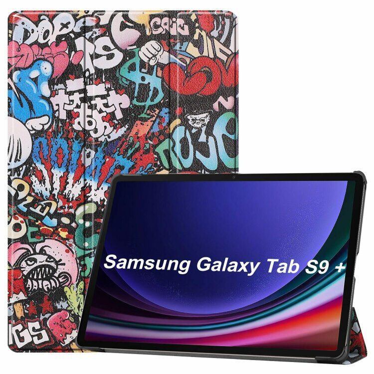 Чехол Smart Case для Samsung Galaxy Tab S9 Plus (Graffiti) #1