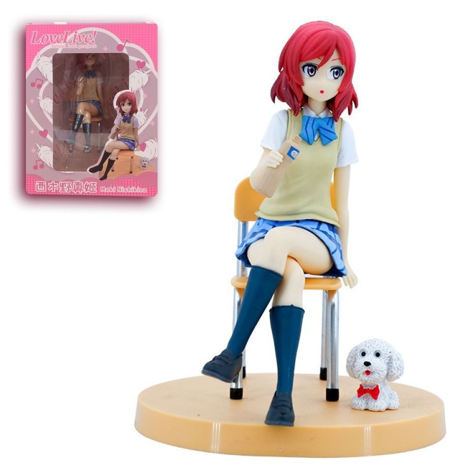 Фигурка Аниме Живая любовь, Проект школьный идол Маки Нишикино / Love Live  Maki Nishikino (14см) - купить с доставкой по выгодным ценам в интернет-магазине  OZON (1148498799)