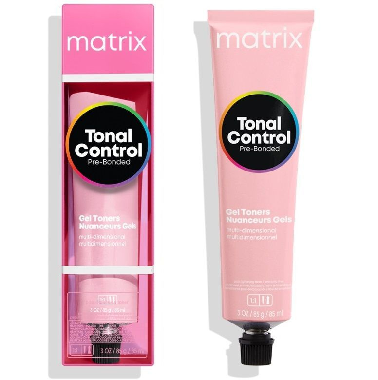 MATRIX кислотный тонер Tonal Control Pre-Bonded 10PR очень-очень светлый блондин перламутровый розовый, #1
