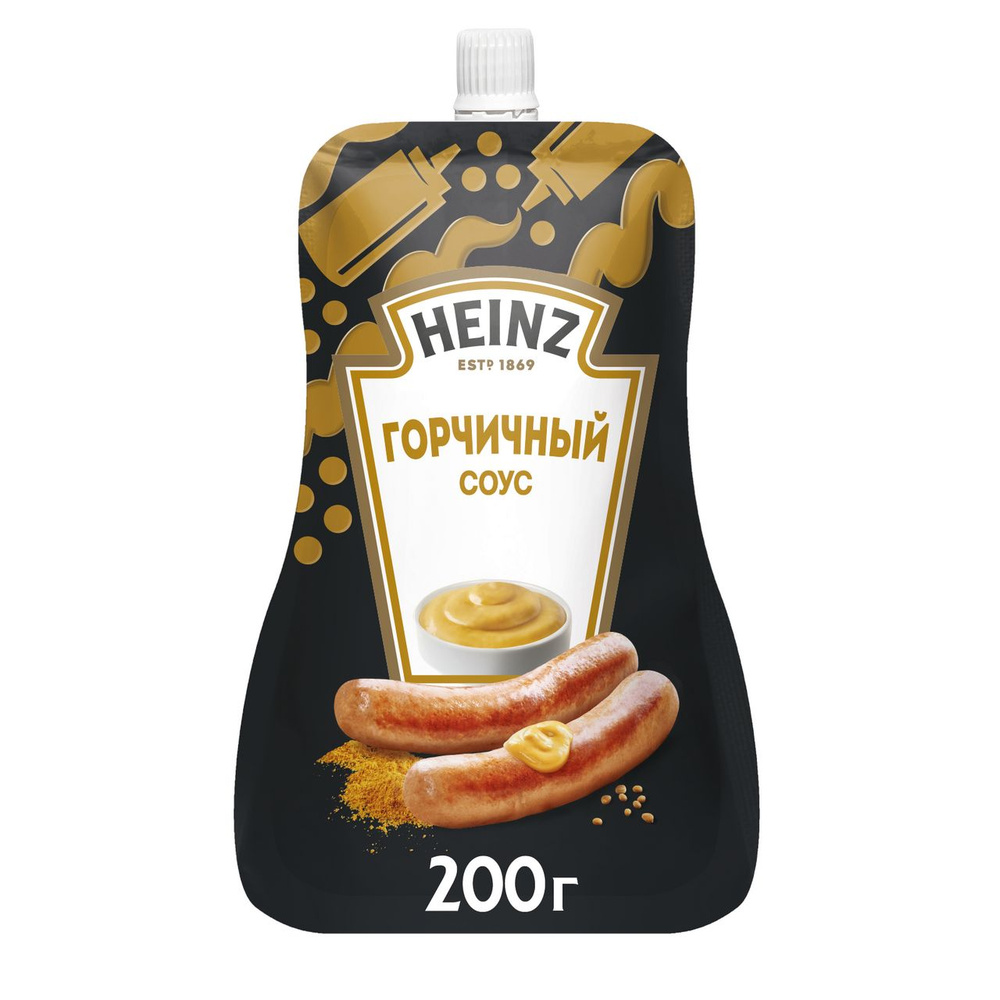 Соус Heinz горчичный, 200г #1