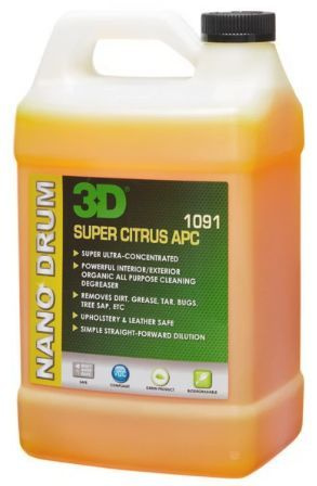 3D Универсальный очиститель-обезжириватель SUPER CITRUS APC (суперконцентрат) 1,89л 1091OZ64  #1