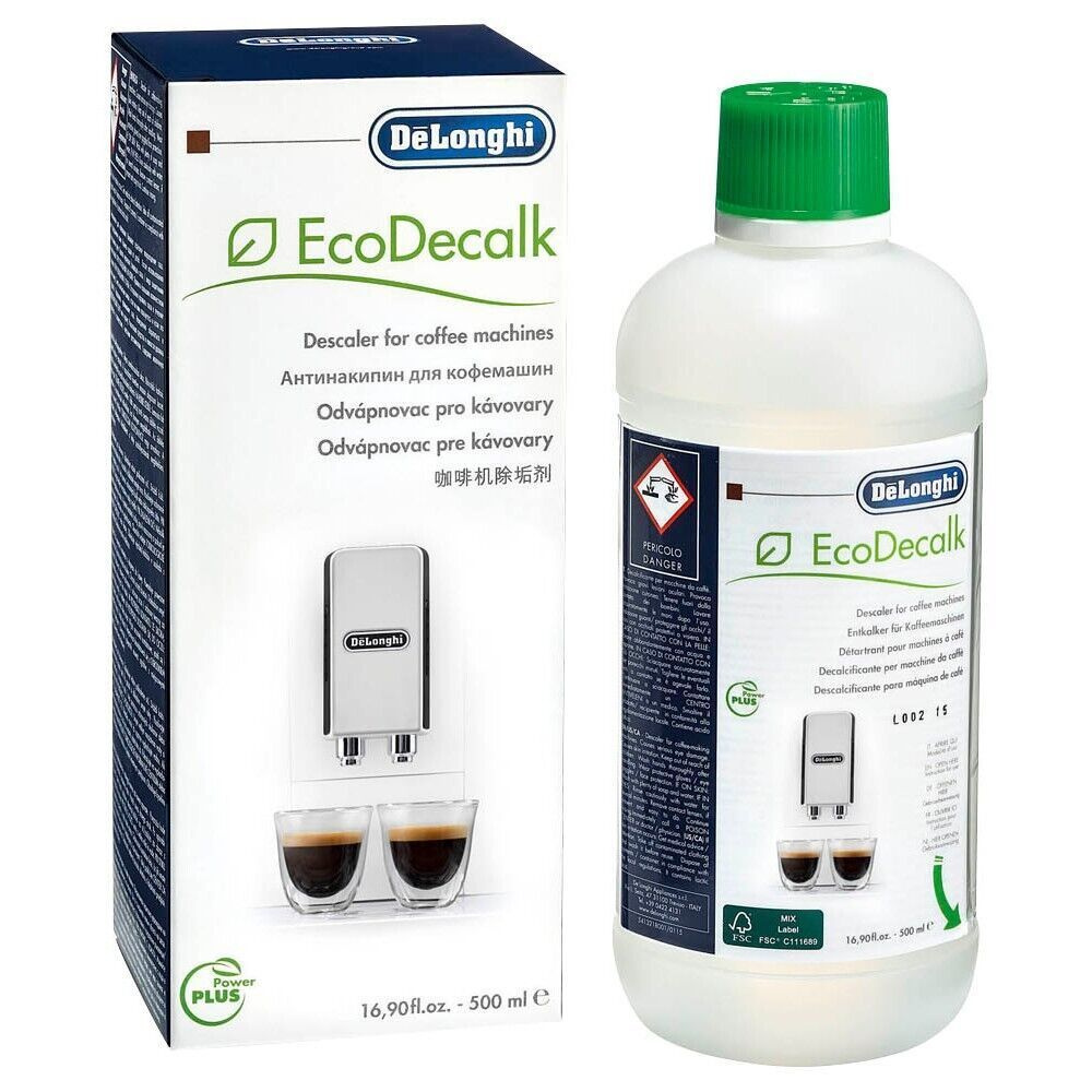 Антинакипин DeLonghi "Eco Decalk", очиститель накипи для автоматических кофемашин, 500 мл  #1