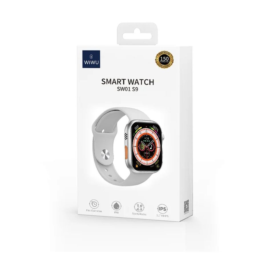 Умные часы WIWU Smart Watch SW01 S9 Silver #1