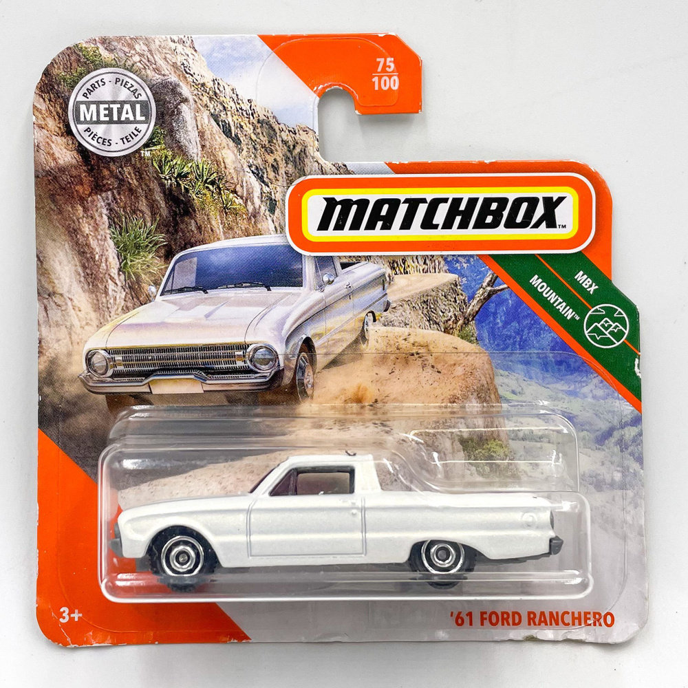 Matchbox машинка 61 Ford Ranchero White Металлическая Коллекционная #1
