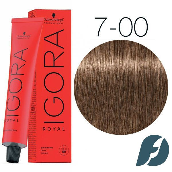 Schwarzkopf Professional Igora Royal Крем-краска для волос 7-00, 60 мл #1