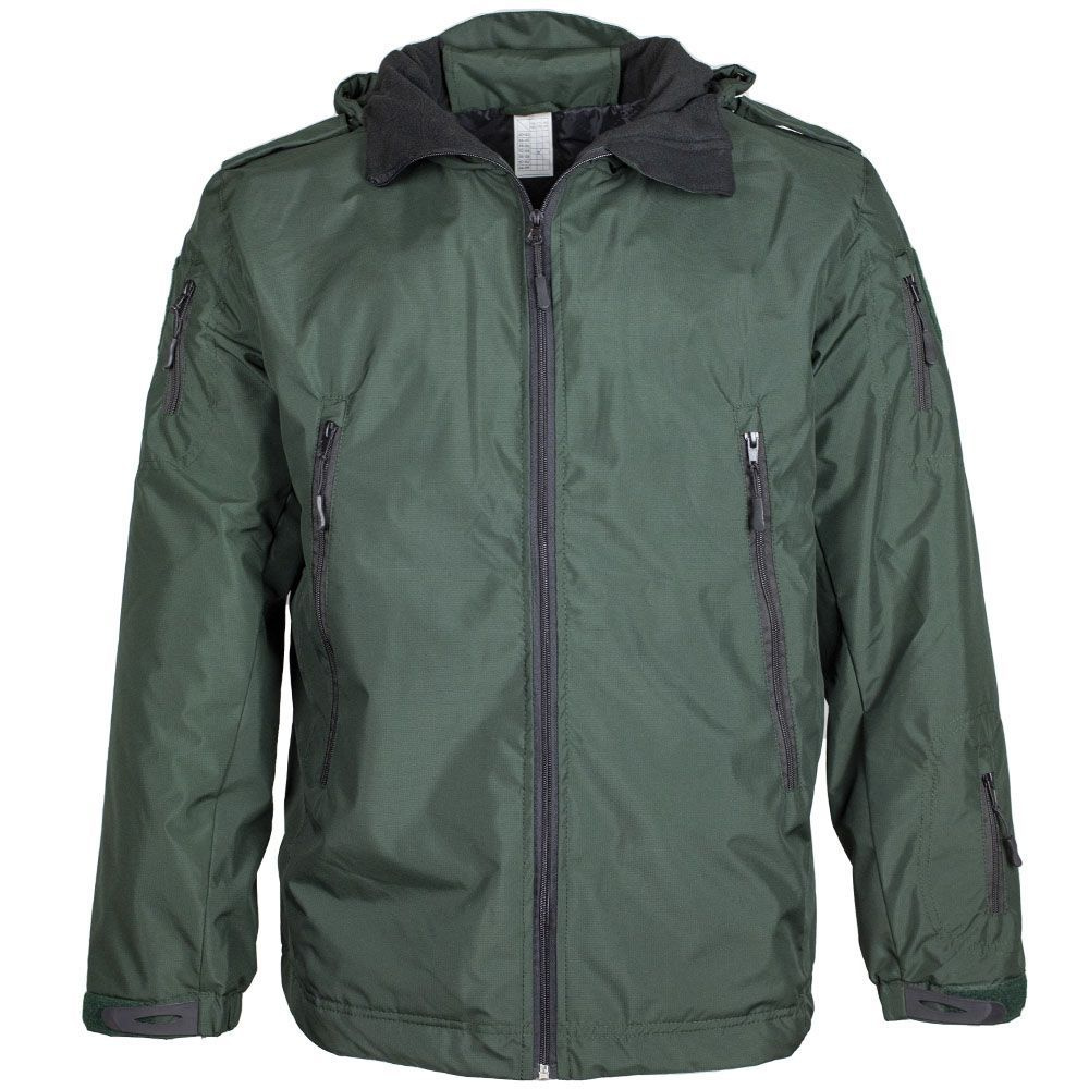Куртка (парка) демисезонная удлиненная ВНГ Росгвардии офисная офицерская уставная. Цвет темно-зеленая #1