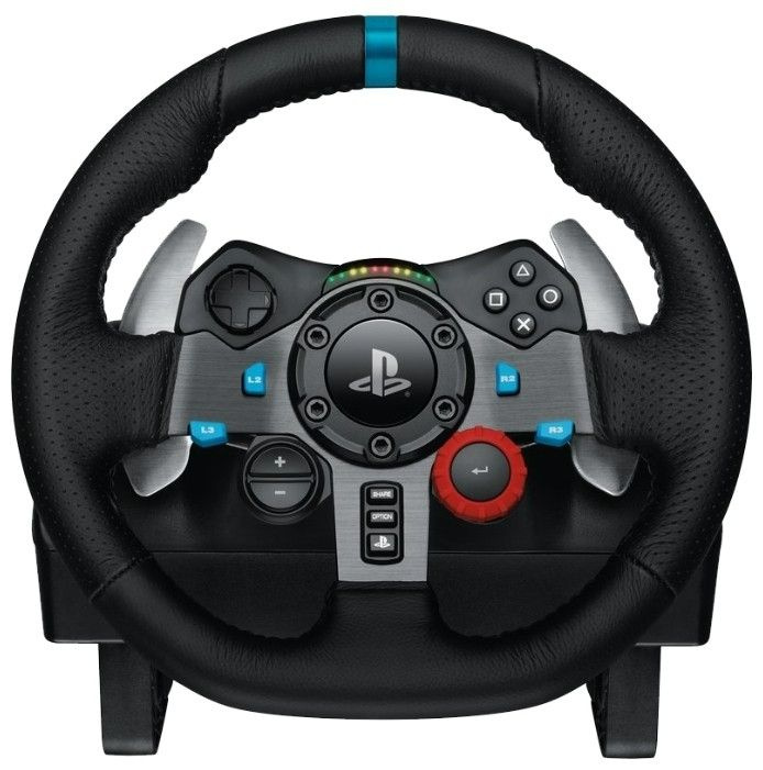 Руль игровой Logitech G Driving Force G29 для PS5, PS4, PS3 и ПК, черный. Уцененный товар  #1