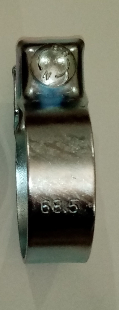 Хомут глушителя тип VAG 68.5 мм широкий 1 шт. #1