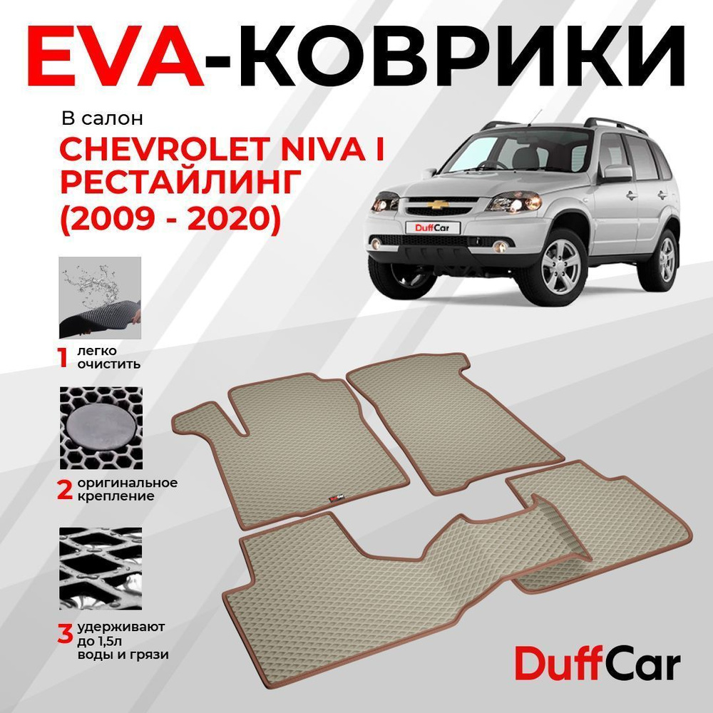 DUFFCAR Коврики в салон автомобиля, EVA #1