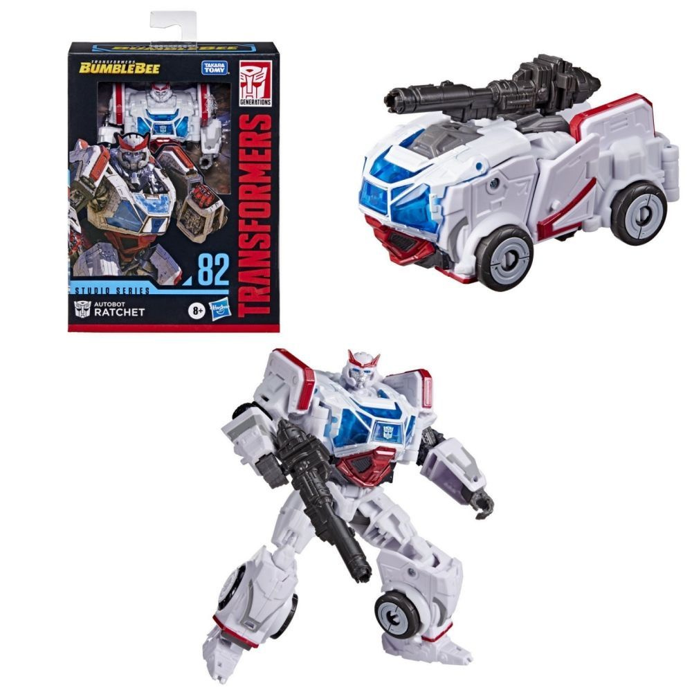 Игрушка Hasbro Трансформеры Toys Studio Series SS82 Deluxe Transformers:  Фигурка автобота Бамблби с трещоткой - от 8 лет и старше, 4,5 дюйма F3163 -  купить с доставкой по выгодным ценам в интернет-магазине OZON (1150159784)