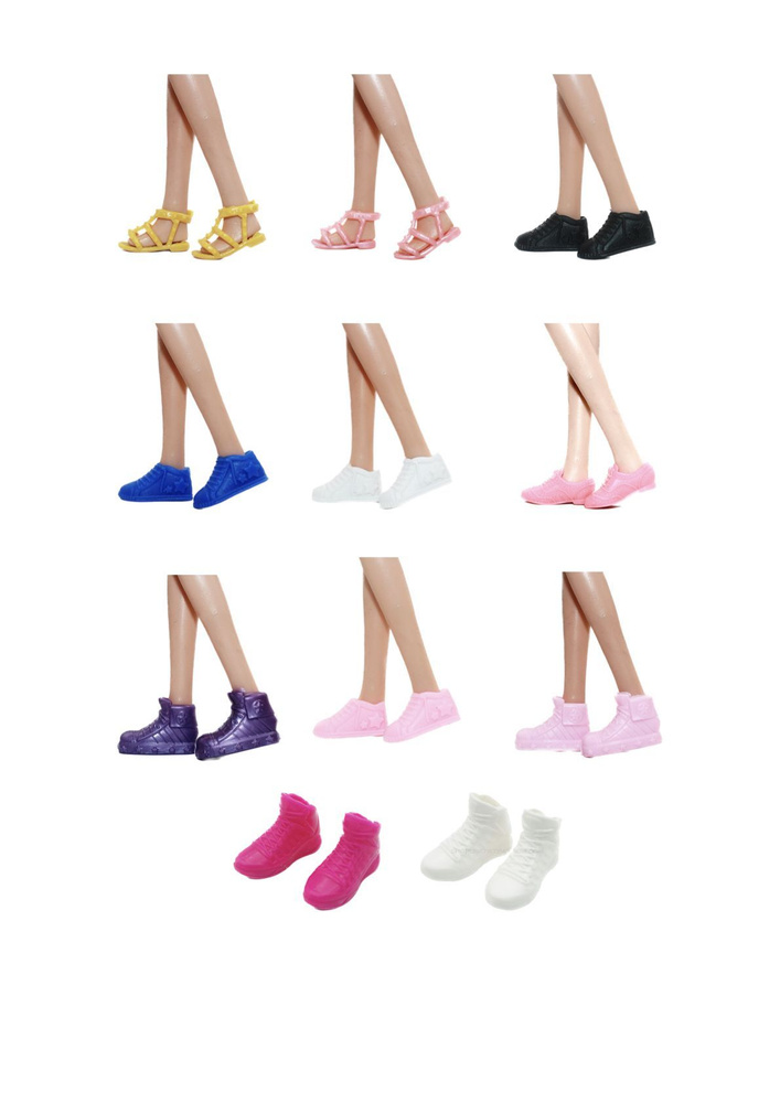 Набор обуви для куклы модели типа Барби #1