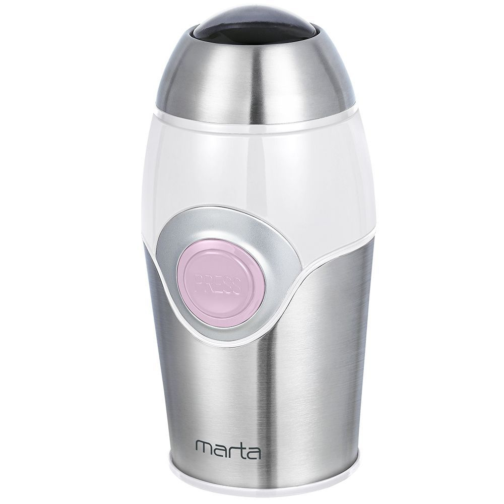 Кофемолка электрическая MARTA MT-2169 розовый опал #1