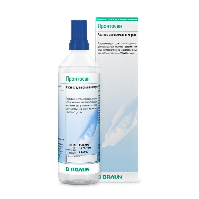 Пронтосан (Prontosan) антисептический раствор для промывания ран, Швейцария, 350 мл  #1