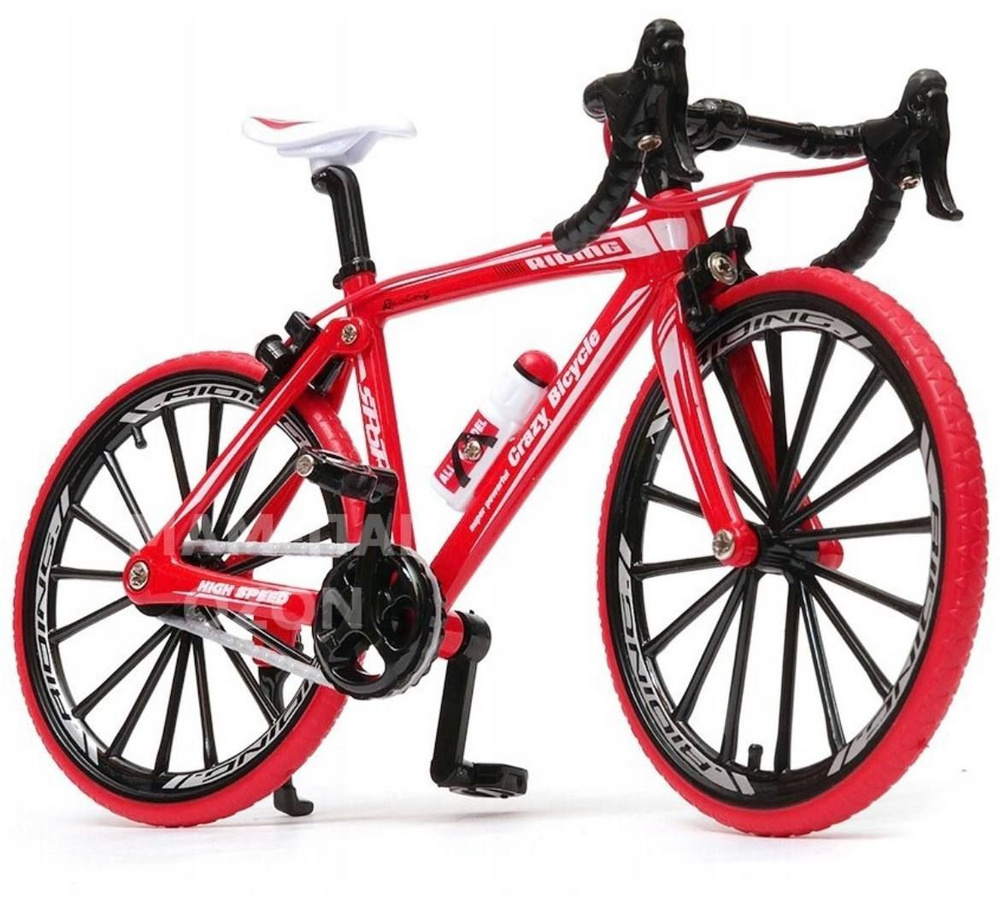 Металлическая модель велосипеда 1:10 "Crazy Bicycle" 18 см 2020А #1