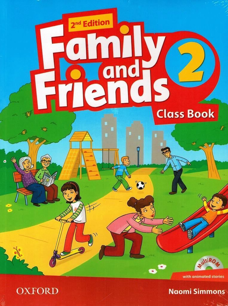 Family and Friends 2 (2nd edition) Class Book and multiROM + CD Учебник #1