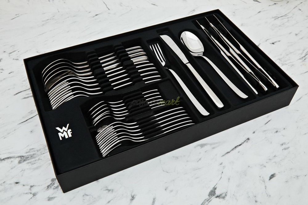 Stainless steel набор столовых приборов. WMF набор столовых приборов Sofia. Набор 30 предметов Elica 62106.