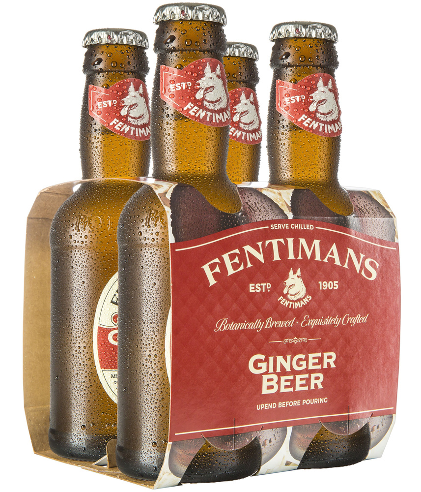 Напиток безалкогольный Fentimans Ginger Beer 0,2л x 4 #1