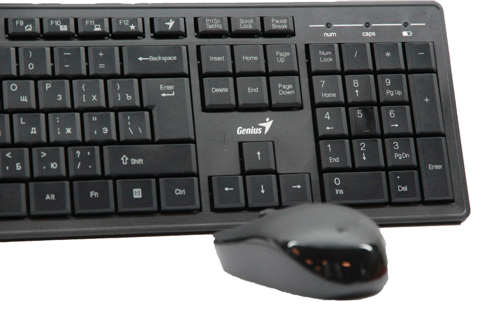 Компьютерная мышь и клавиатура Genius Smart KM-8200 клавиатура мышь, черный  #1