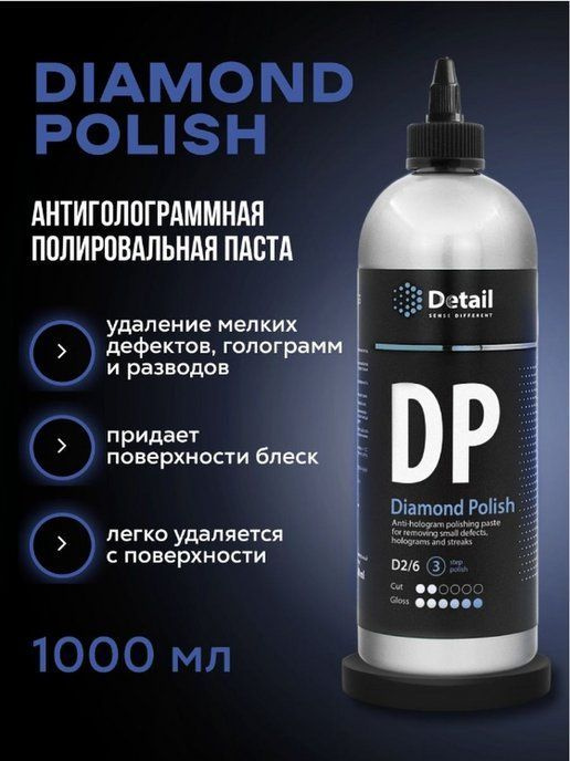 Антиголограммная полировальная паста DP "Diamond Polish" 1000 мл #1