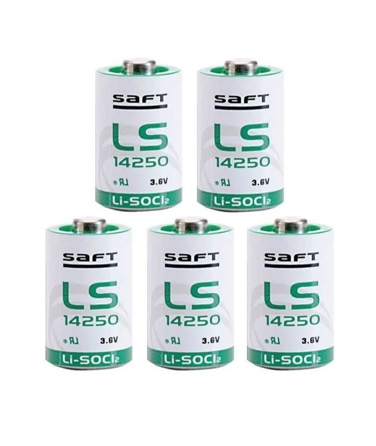 Saft Батарейка 14250, LiSOCl2 тип, 3,6 В, 5 шт #1