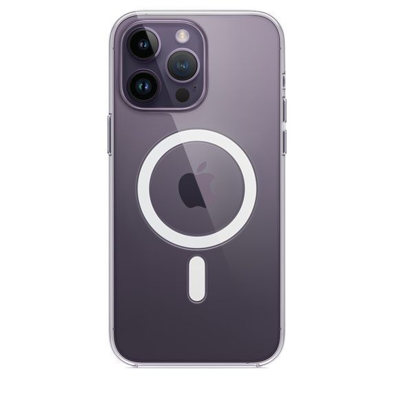 Чехол Apple MagSafe с анимациейдля iPhone 14 Pro Max ,поликарбонат, прозрачный  #1
