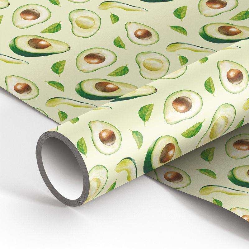Упаковочная бумага MESHU Avocado, 70x100 см, глянцевая #1
